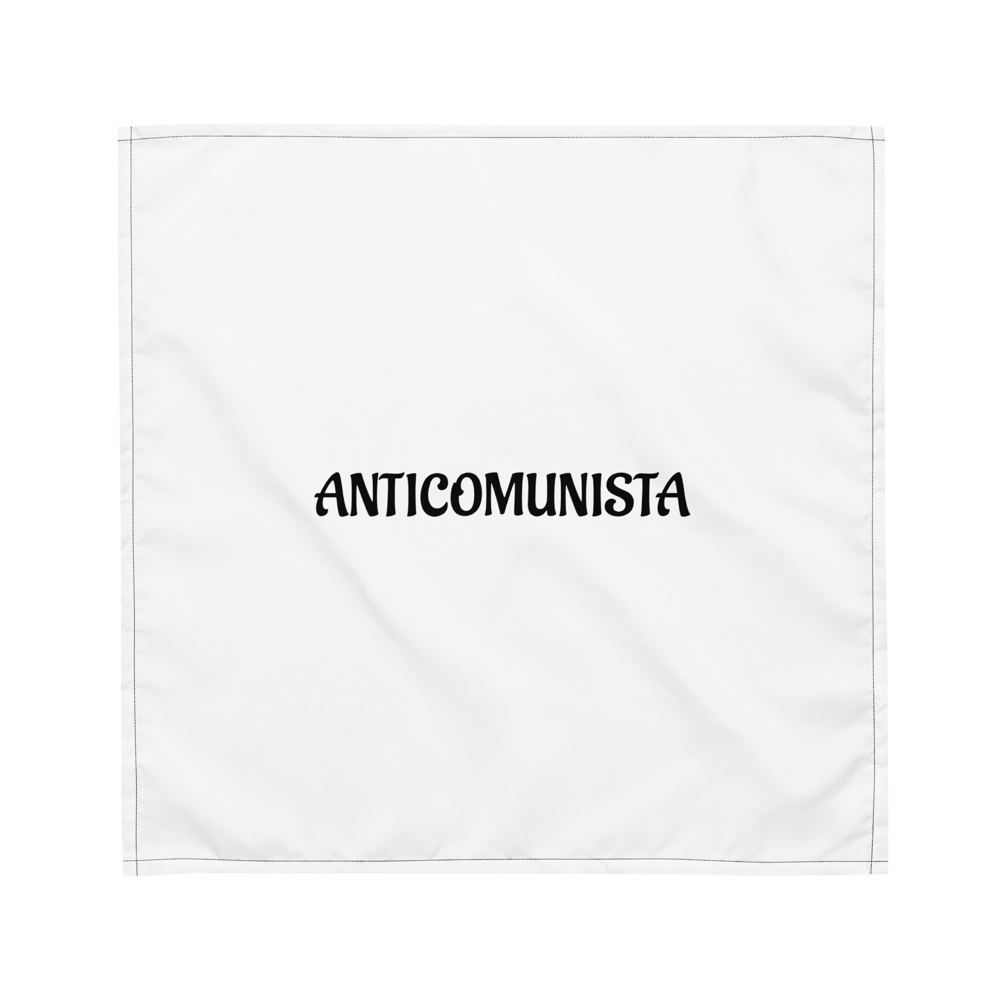 Bandana con stampa all over ANTICOMUNISTA - immagine 2