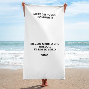 Asciugamano ANTICOMUNISTA