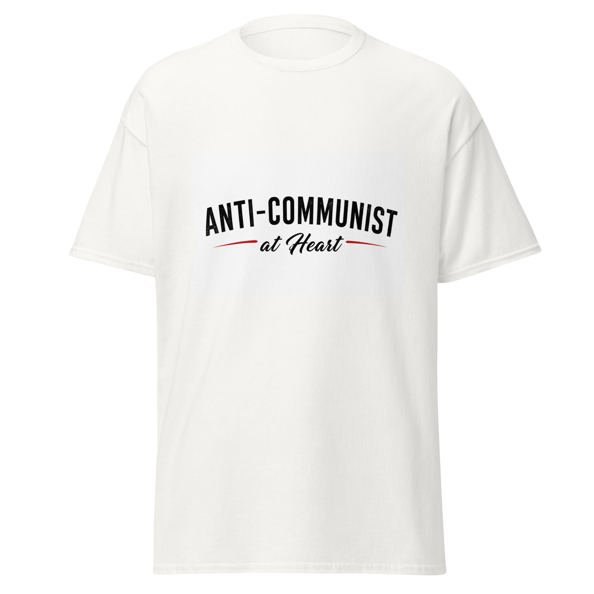 T-shirt classica unisex ANTICOMUNISTA