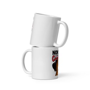 Tazza bianca lucida Anticomunista